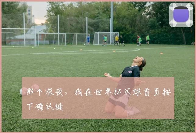那个深夜，我在世界杯买球首页按下确认键