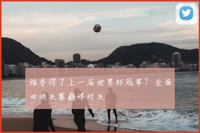 谁夺得了上一届世界杯冠军？全面回顾决赛巅峰对决